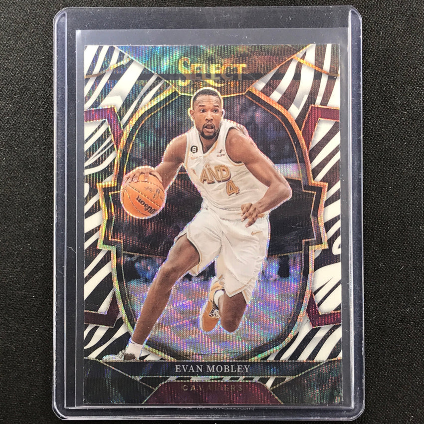 2022-23 Select Evan Mobley Concourse Zebra Ssp No 44