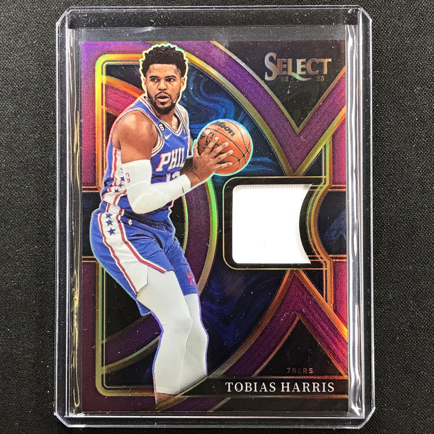 2022-23 Select Tobias Harris Selective Swatches Jersey Purple 1/99