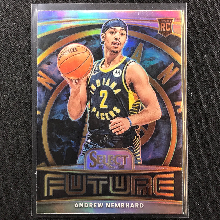 2022-23 Select ANDREW NEMBHARD Select Future Rookie Silver Prizm SP #18
