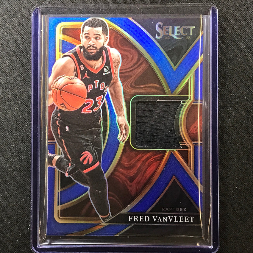 2022-23 Select Fred Vanvleet Selective Swatches Jersey Blue 48/75