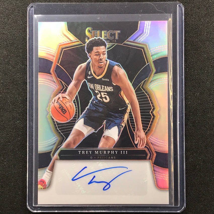 2022-23 Select Trey Murphy Iii Signatures Auto Silver Prizm 30/249