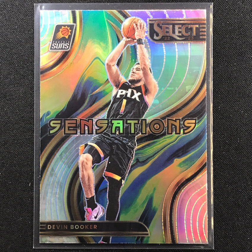 2022-23 Select Devin Booker Sensations Silver Prizm Sp No 4