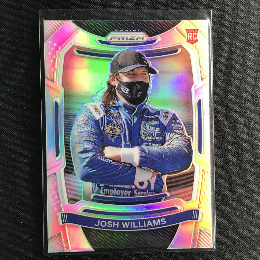 2021 Prizm Racing JOSH WILLIAMS Rookie Silver Prizm #23