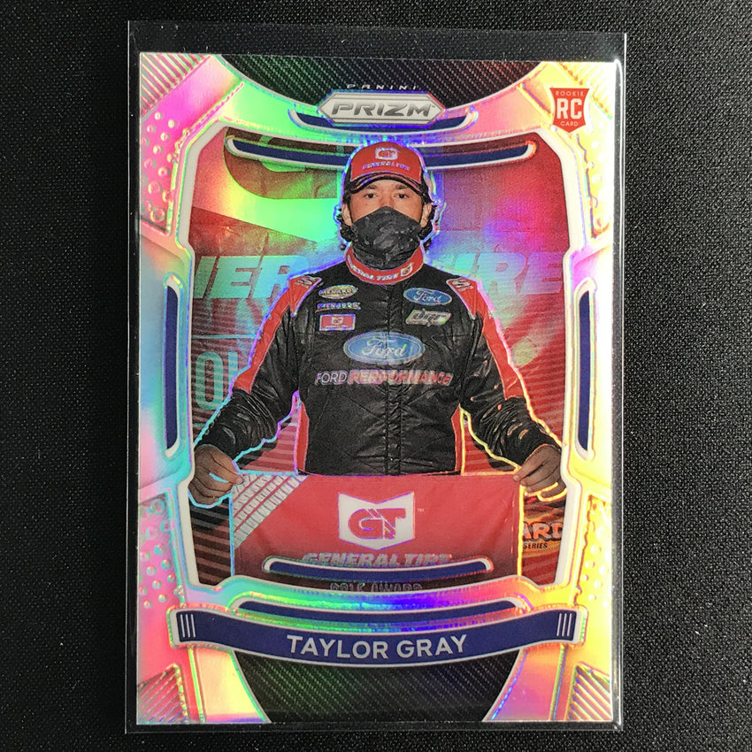 2021 Prizm Racing TAYLOR GRAY Rookie Silver Prizm #24