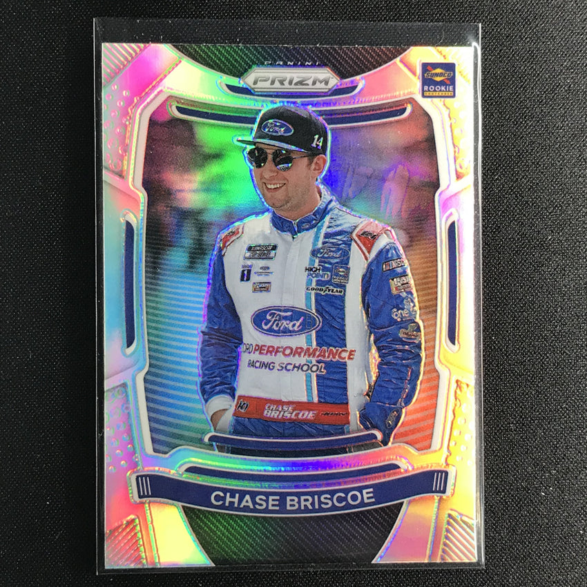 2021 Prizm Racing CHASE BRISCOE Rookie Contender Silver Prizm #27
