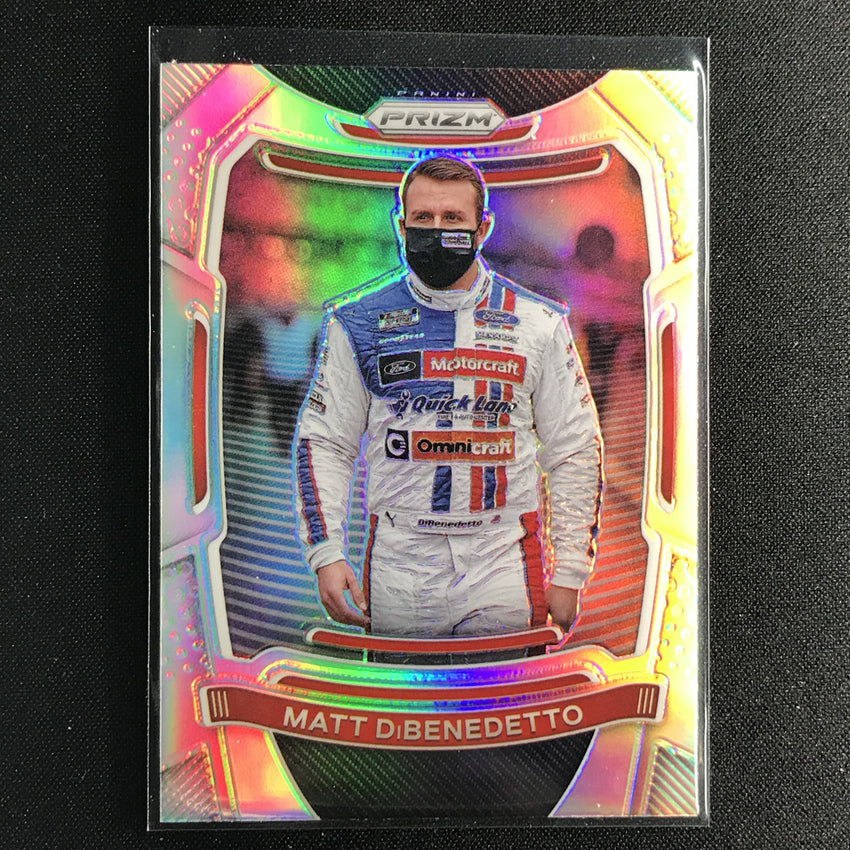 2021 Prizm Racing MATT DIBENEDETTO Silver Prizm #31