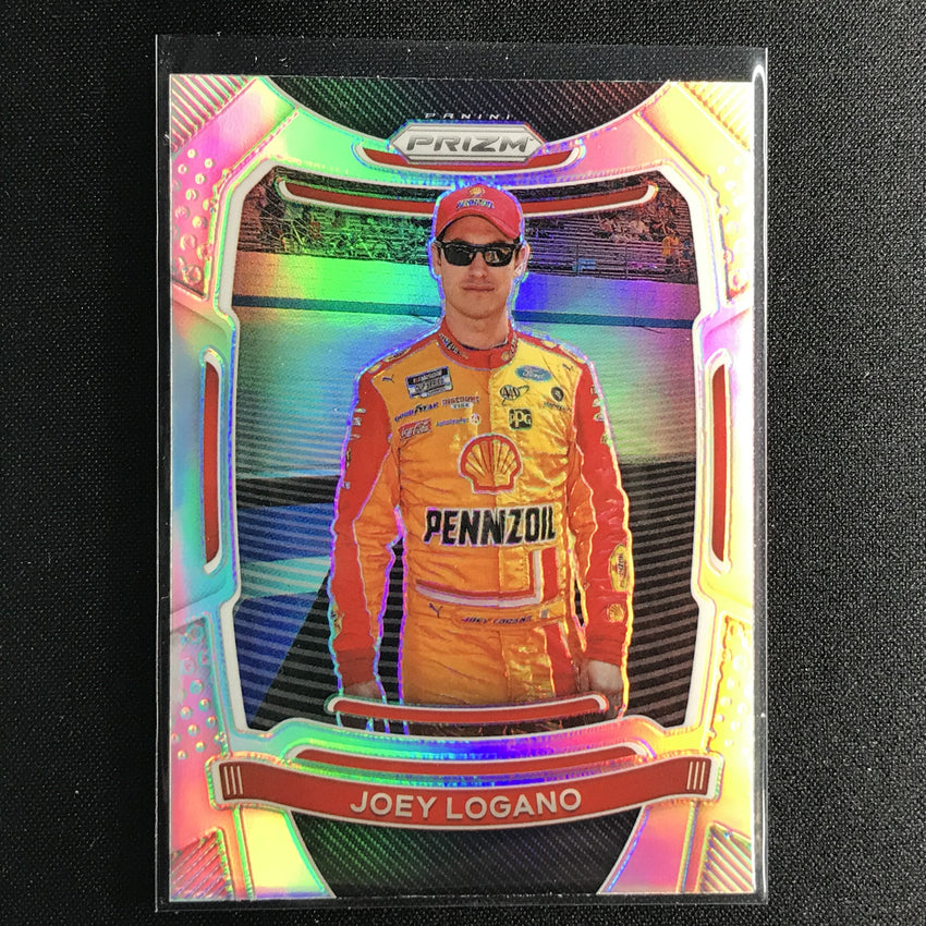 2021 Prizm Racing Joey Logano Silver Prizm No 38