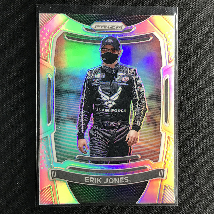 2021 Prizm Racing ERIK JONES Silver Prizm #42