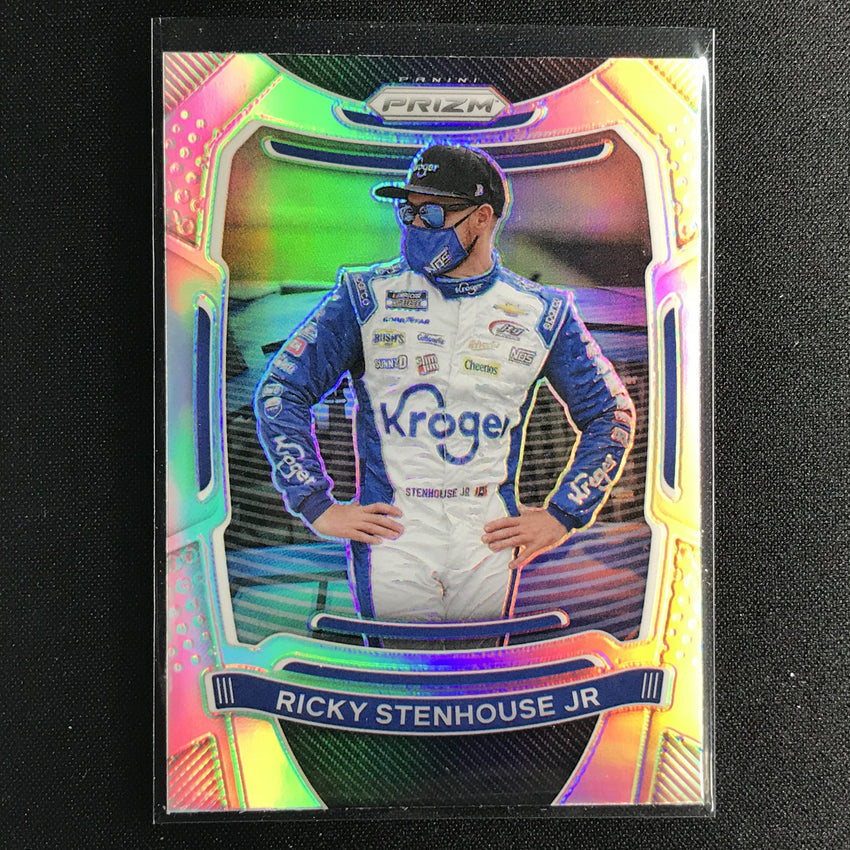 2021 Prizm Racing RICKY STENHOUSE JR Silver Prizm #43