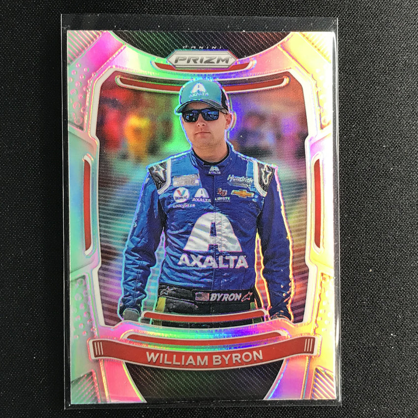 2021 Prizm Racing WILLIAM BYRON Silver Prizm #54