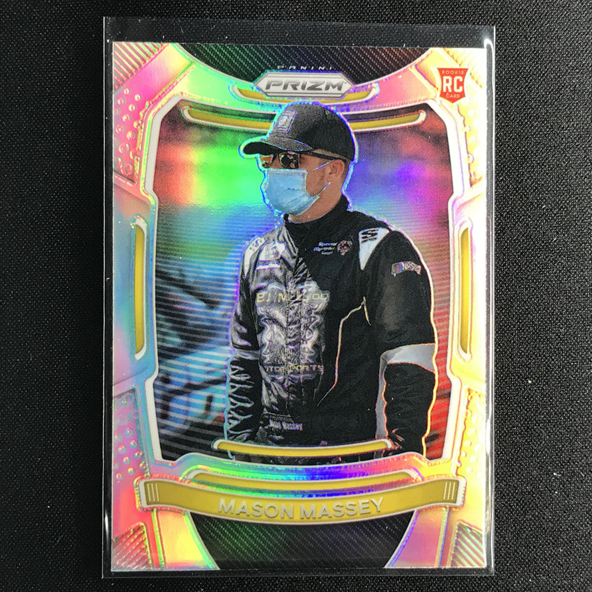 2021 Prizm Racing MASON MASSEY Rookie Silver Prizm #58