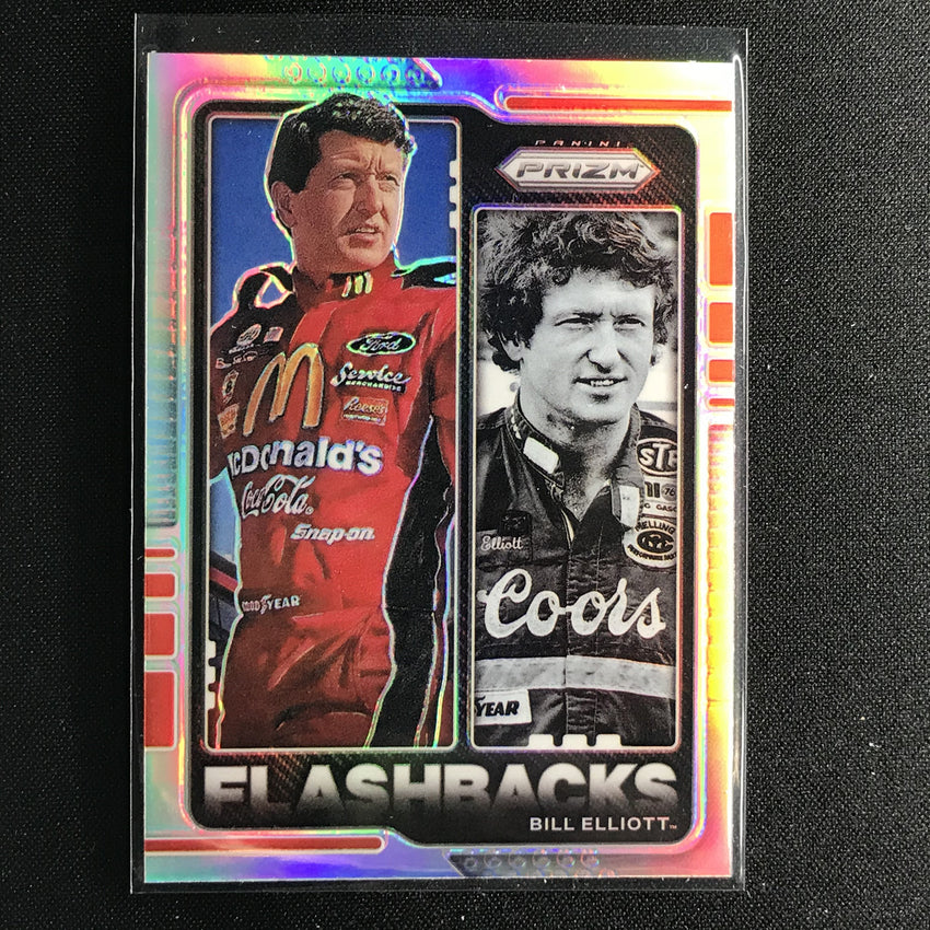 2021 Prizm Racing BILL ELLIOTT Flashbacks Silver Prizm #74