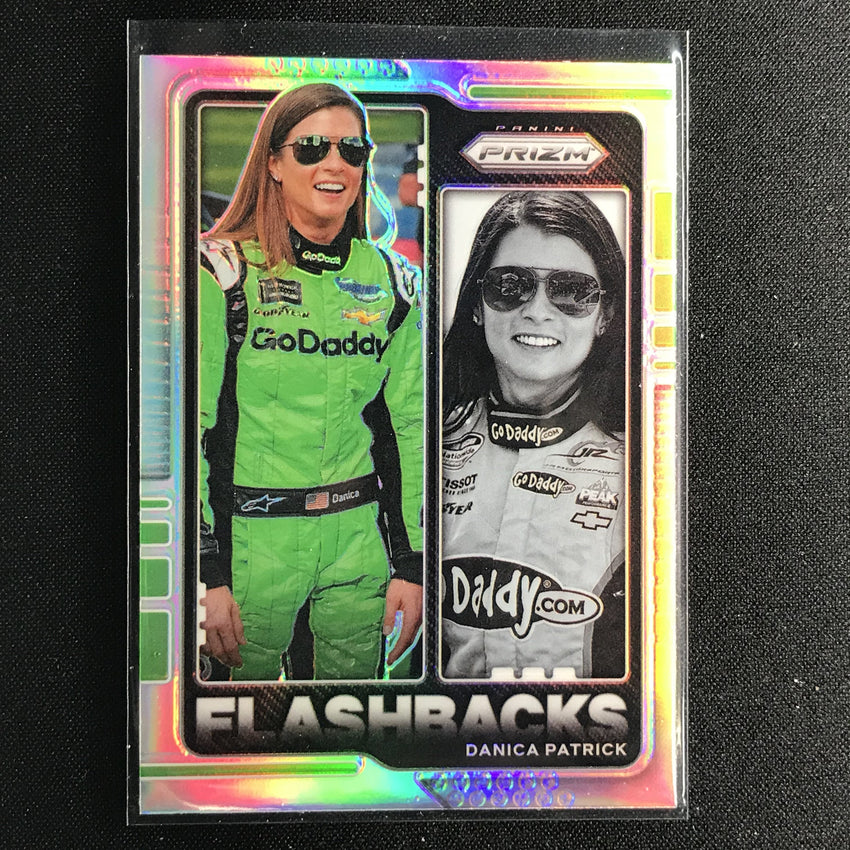 2021 Prizm Racing DANICA PATRICK Flashbacks Silver Prizm #79