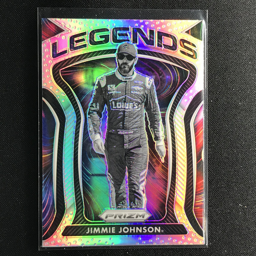 2021 Prizm Racing JIMMIE JOHNSON Legends Silver Prizm #83