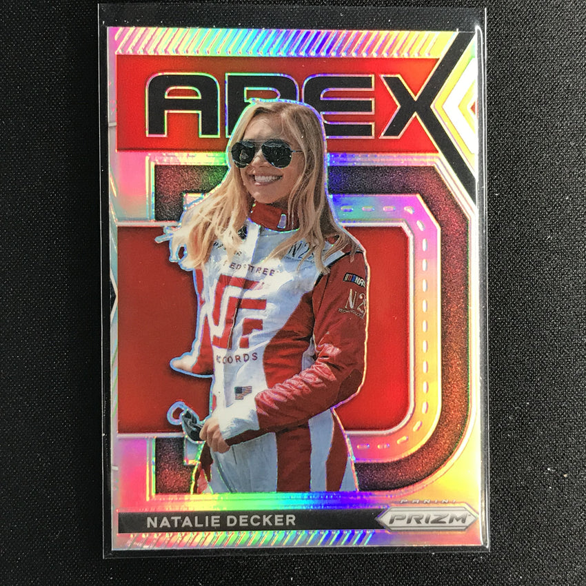 2021 Prizm Racing NATALIE DECKER Apex Silver Prizm #9