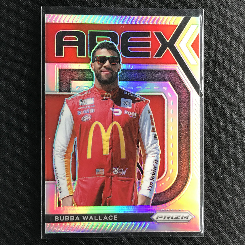 2021 Prizm Racing BUBBA WALLACE Apex Silver Prizm #12