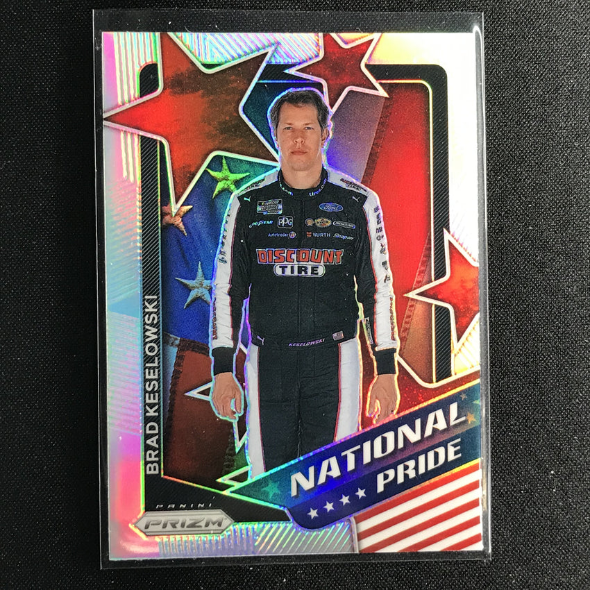 2021 Prizm Racing BRAD KESELOWSKI National Pride Silver Prizm #3
