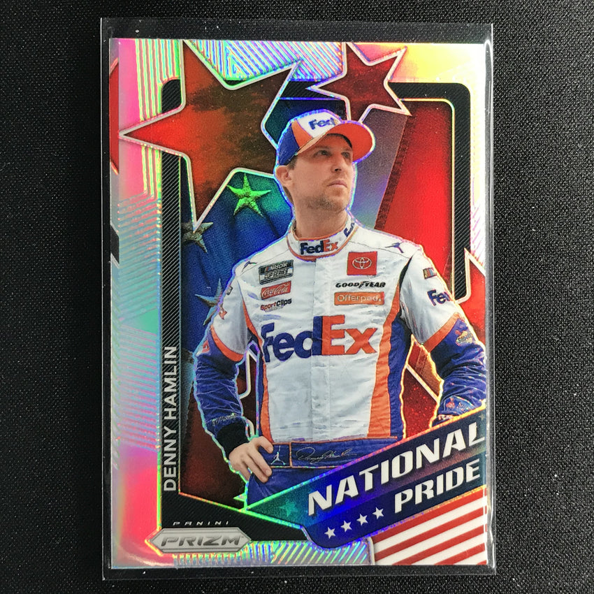 2021 Prizm Racing DENNY HAMLIN National Pride Silver Prizm #5