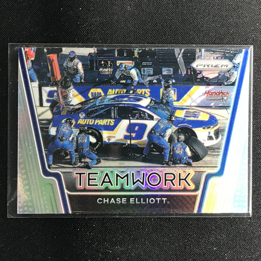 2021 Prizm Racing CHASE ELLIOTT Teamwork Silver Prizm #4