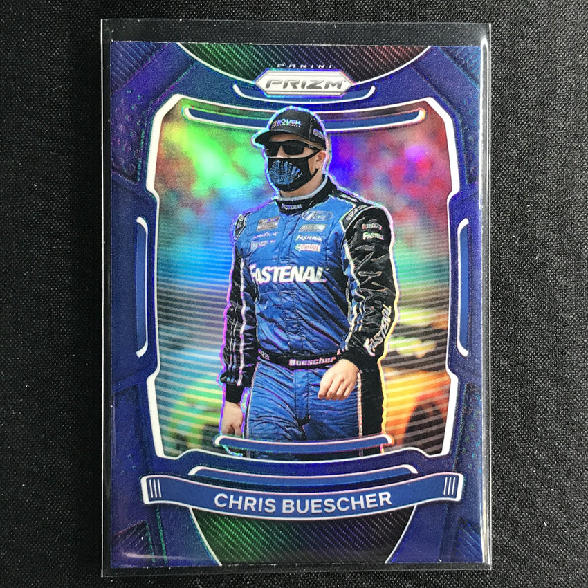 2021 Prizm Racing CHRIS BUESCHER Blue #37
