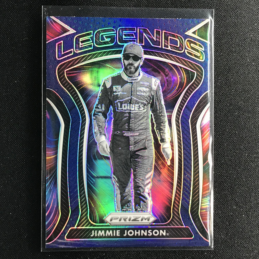 2021 Prizm Racing JIMMIE JOHNSON Legends Blue #83