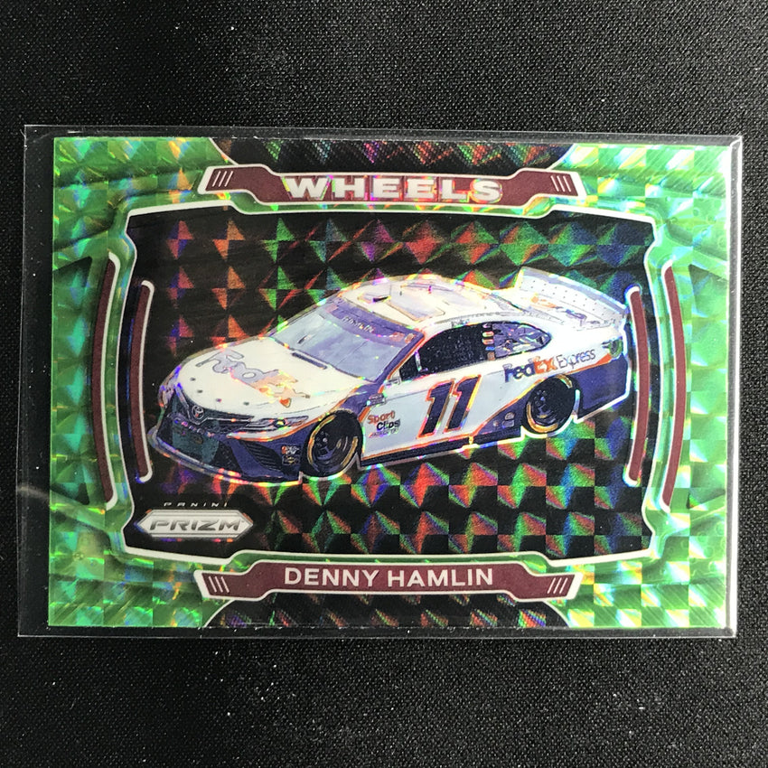 2021 Prizm Racing DENNY HAMLIN Wheels Green Reactive #65