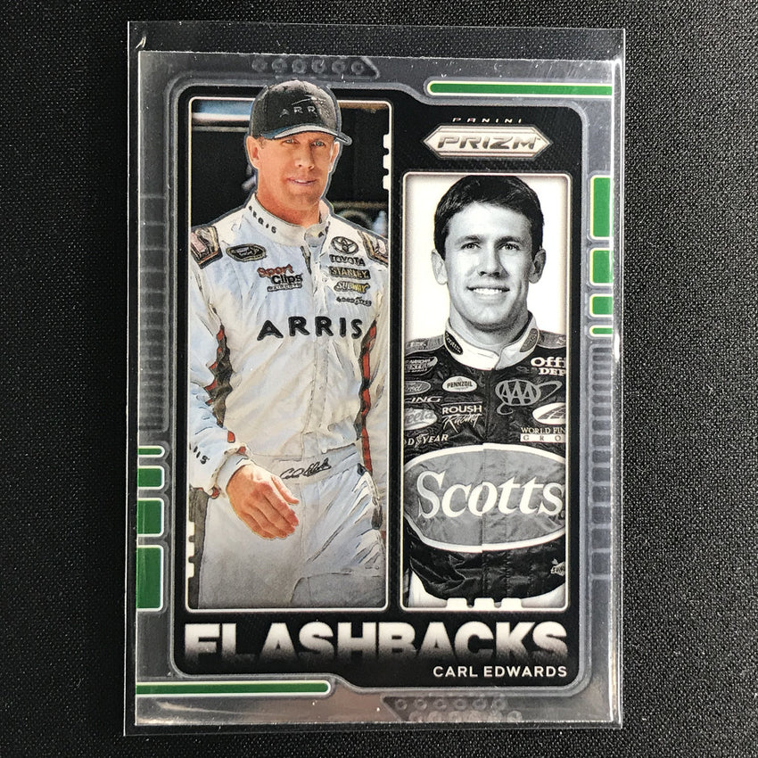 2021 Prizm Racing CARL EDWARDS Flashbacks Base #75