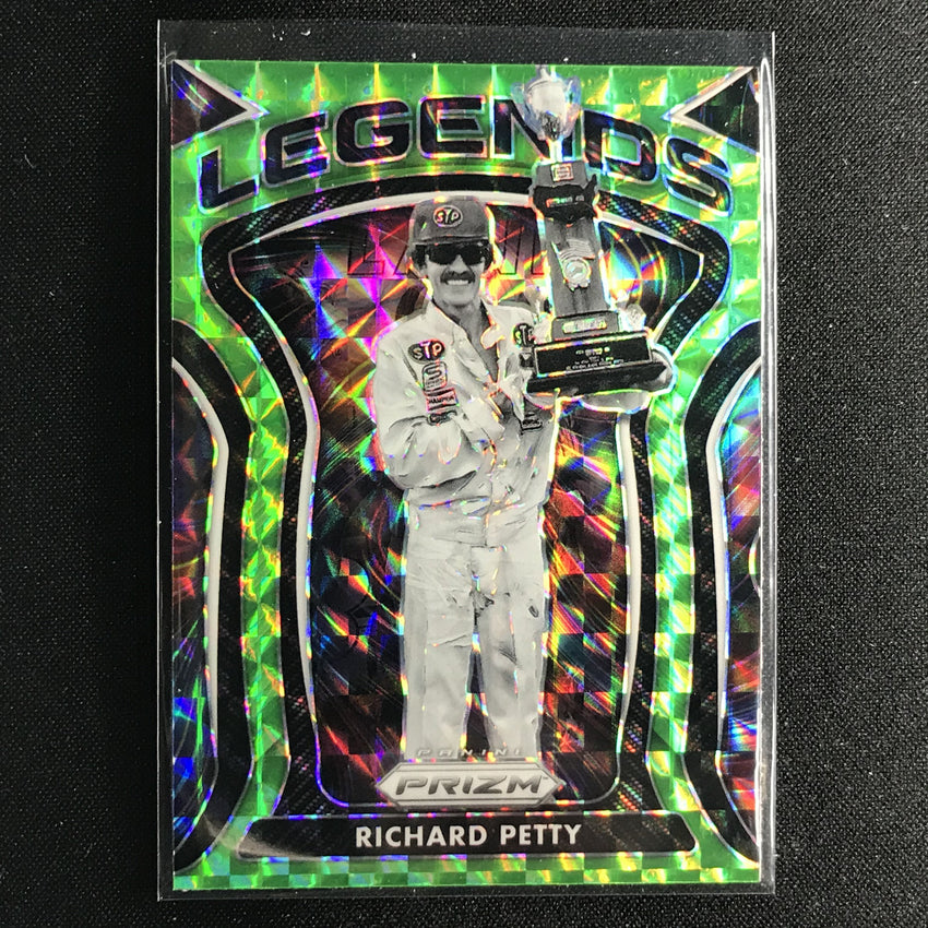 2021 Prizm Racing RICHARD PETTY Legends Green Reactive #82