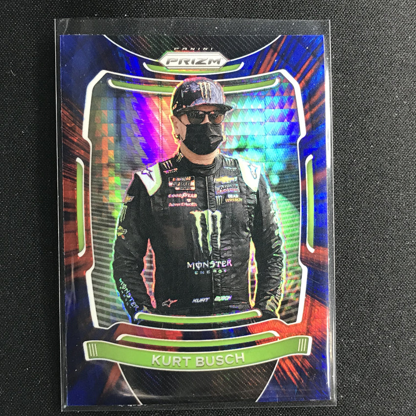 2021 Prizm Racing Kurt Busch Red And Blue Hyper No 26