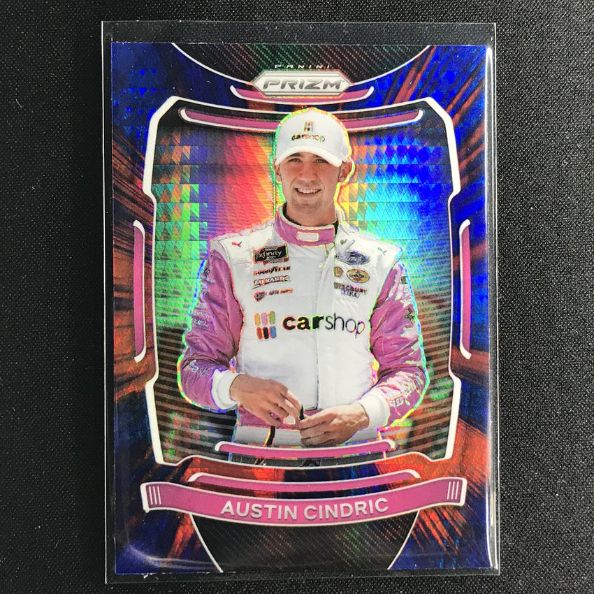 2021 Prizm Racing Austin Cindric Red And Blue Hyper No 44