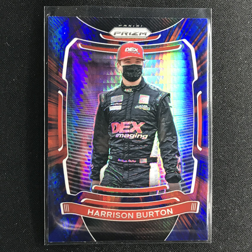 2021 Prizm Racing Harrison Burton Red And Blue Hyper No 50