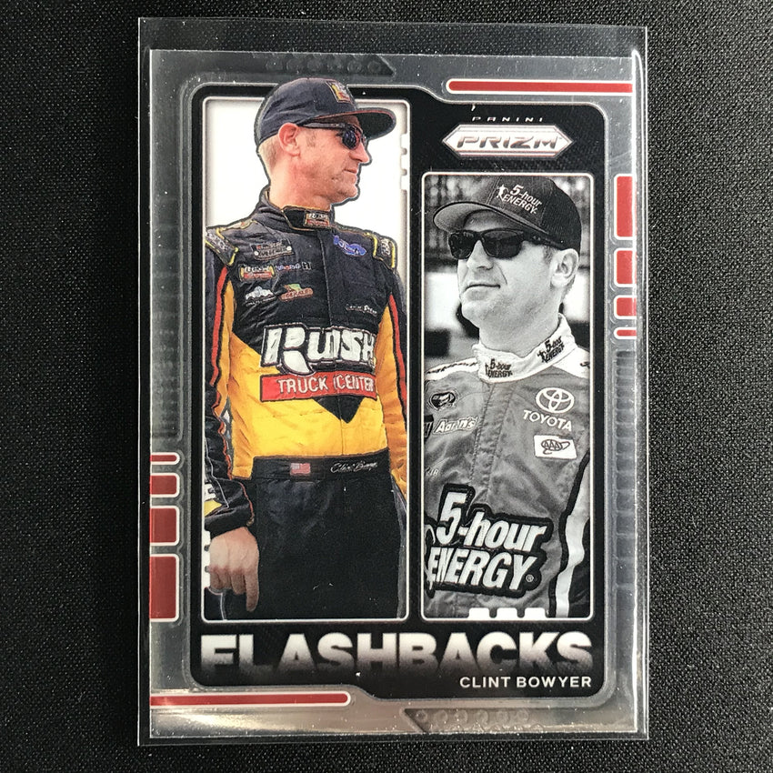 2021 Prizm Racing CLINT BOWYER Flashbacks Base #78