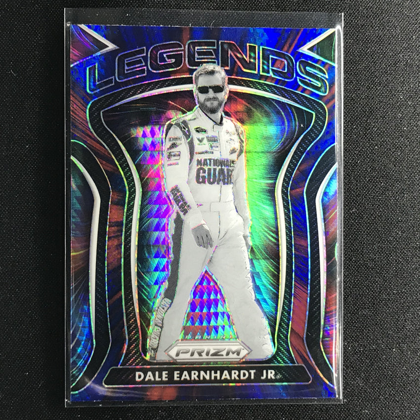 2021 Prizm Racing Dale Earnhardt Jr Legends Red And Blue Hyper No 81