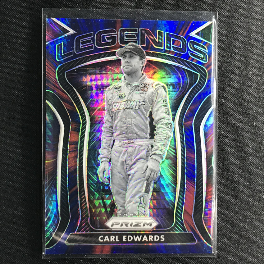 2021 Prizm Racing Carl Edwards Legends Red And Blue Hyper No 86