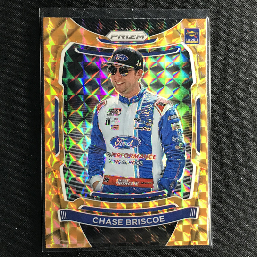 2021 Prizm Racing CHASE BRISCOE Rookie Contender Orange Reactive #27