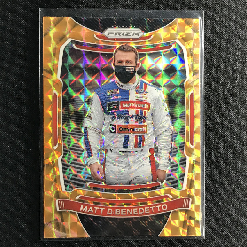 2021 Prizm Racing MATT DIBENEDETTO Orange Reactive #31