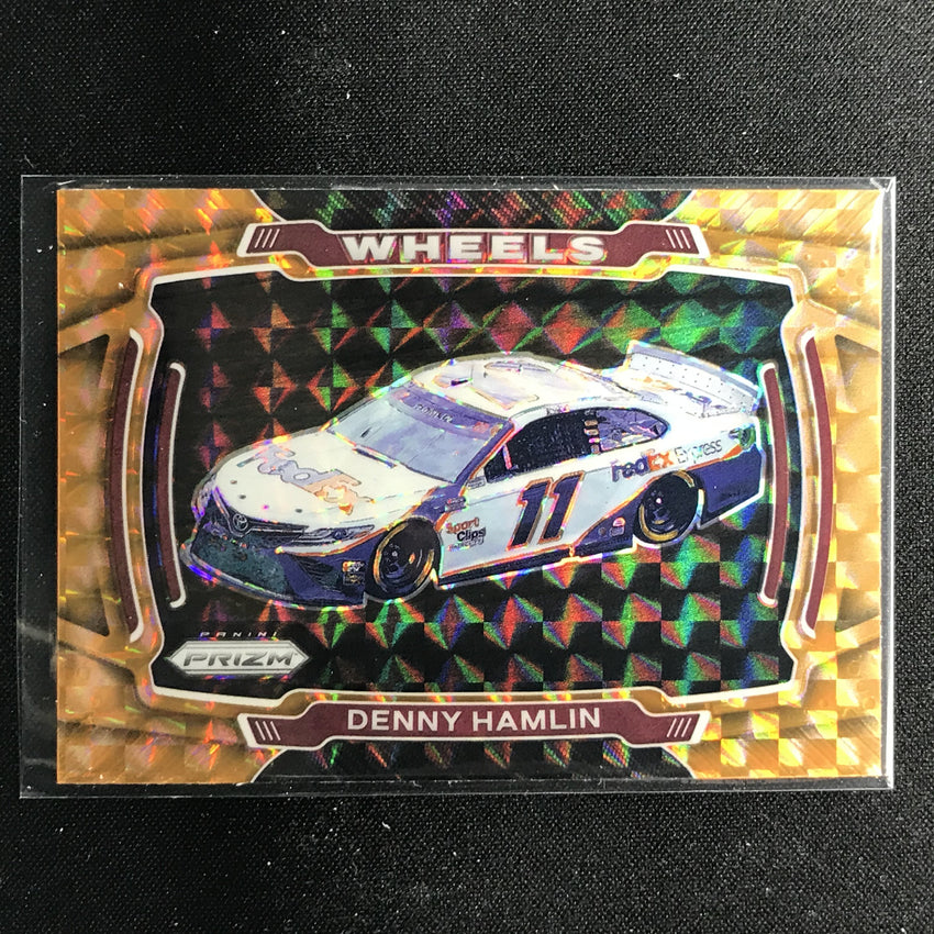 2021 Prizm Racing DENNY HAMLIN Wheels Orange Reactive #65