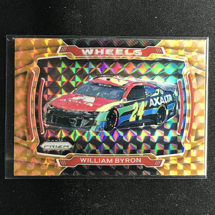 2021 Prizm Racing WILLIAM BYRON Wheels Orange Reactive #68
