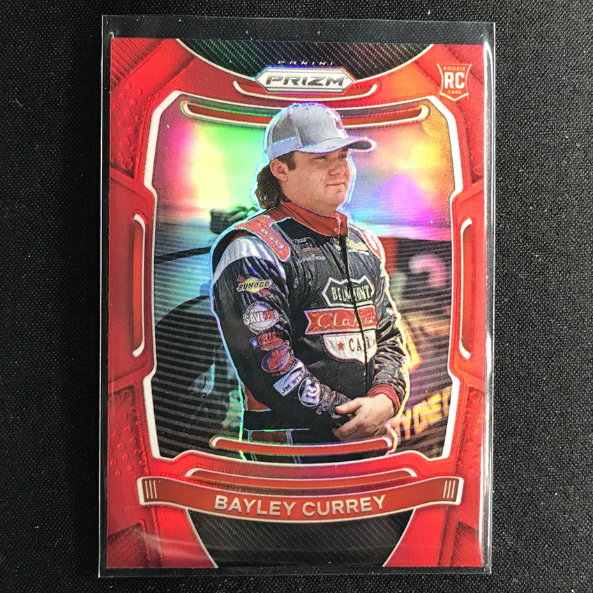 2021 Prizm Racing BAYLEY CURREY Rookie Red #6