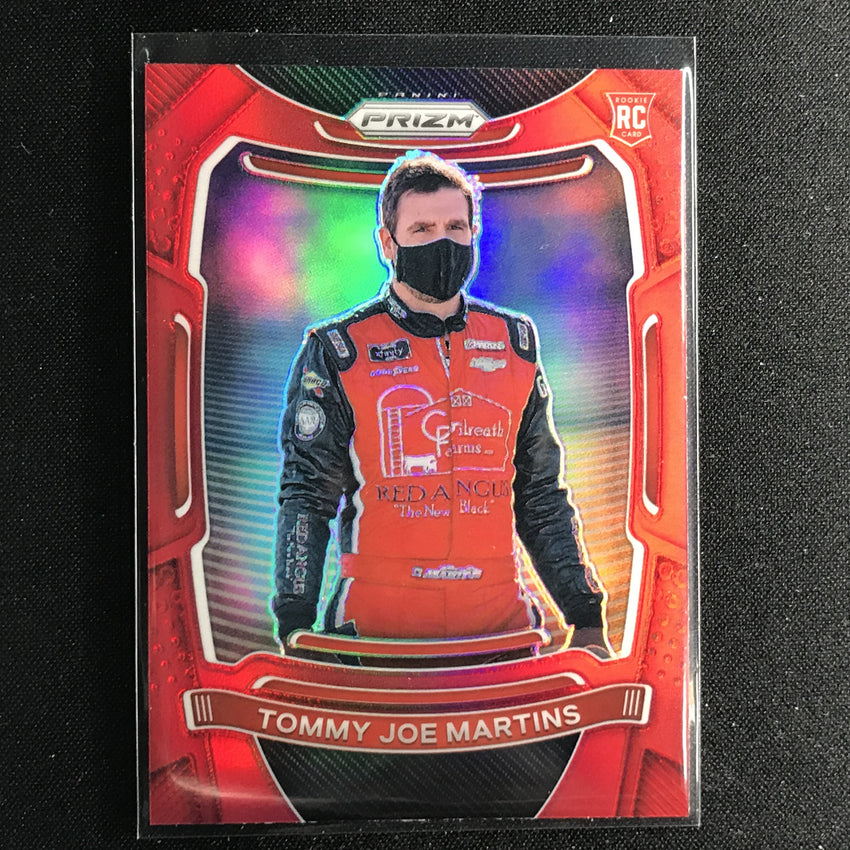 2021 Prizm Racing TOMMY JOE MARTINS Rookie Red #40