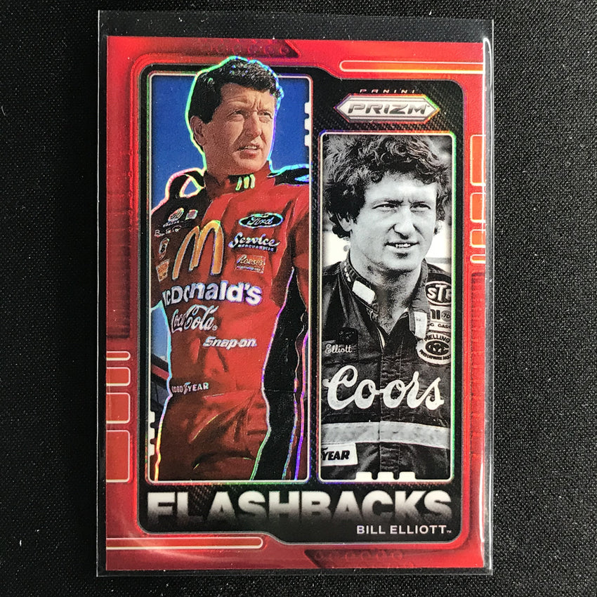 2021 Prizm Racing BILL ELLIOTT Flashbacks Red #74