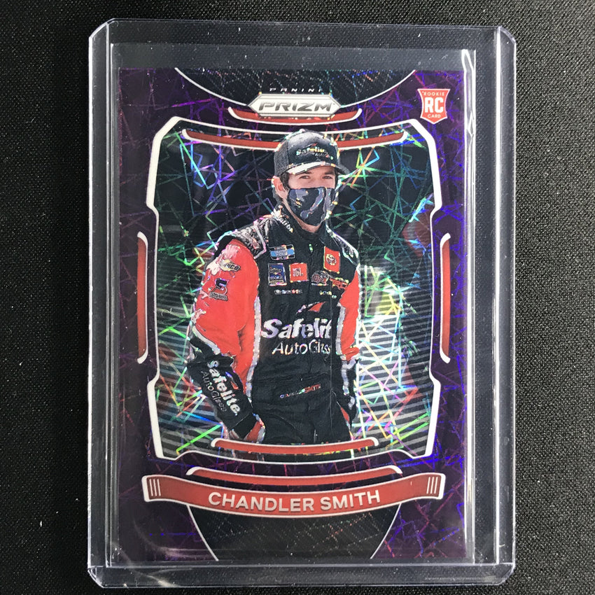 2021 Prizm Racing Chandler Smith Rookie Purple Velocity 74/199