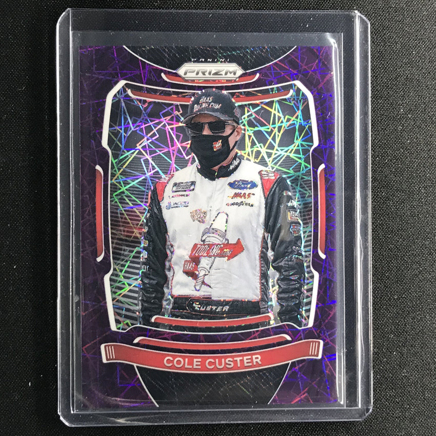 2021 Prizm Racing Cole Custer Purple Velocity 70/199