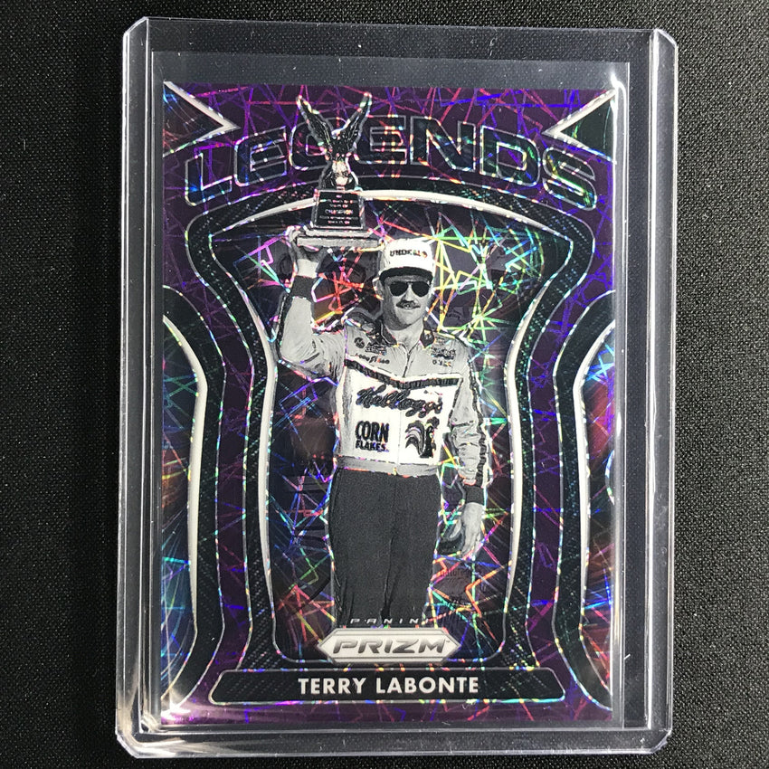 2021 Prizm Racing Terry Labonte Legends Purple Velocity 127/199