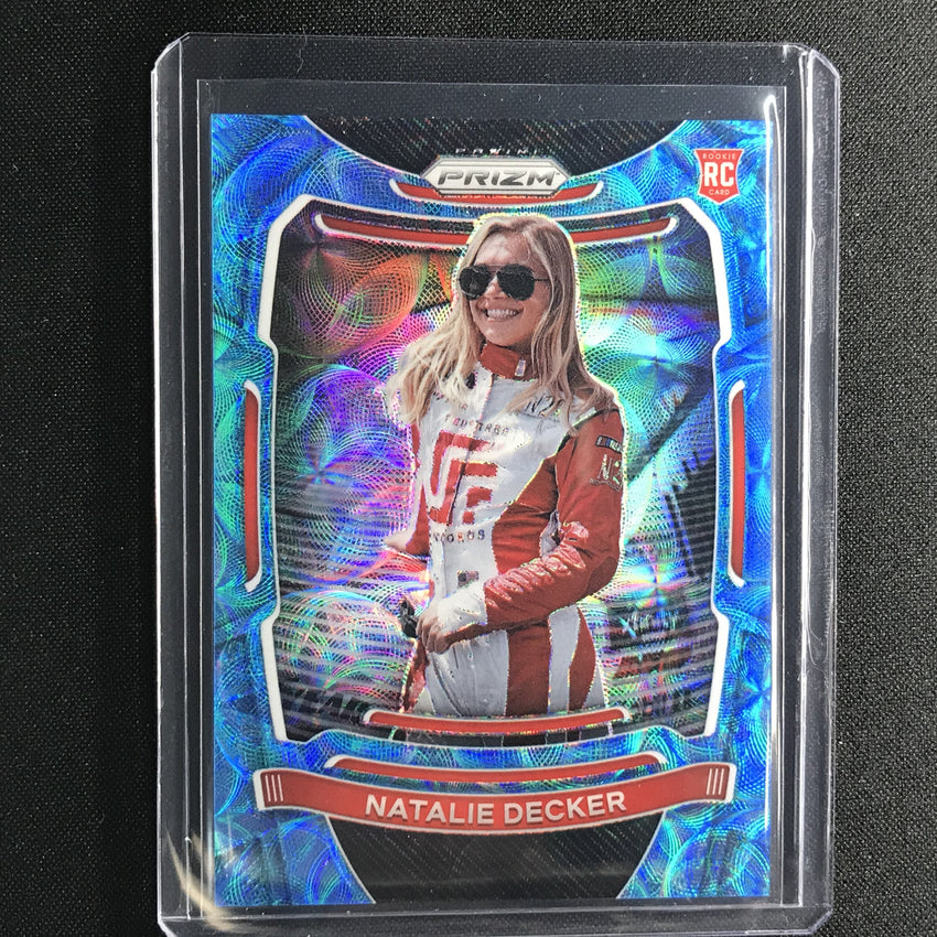 2021 Prizm Racing Natalie Decker Rookie Carolina Blue Scope 11/99
