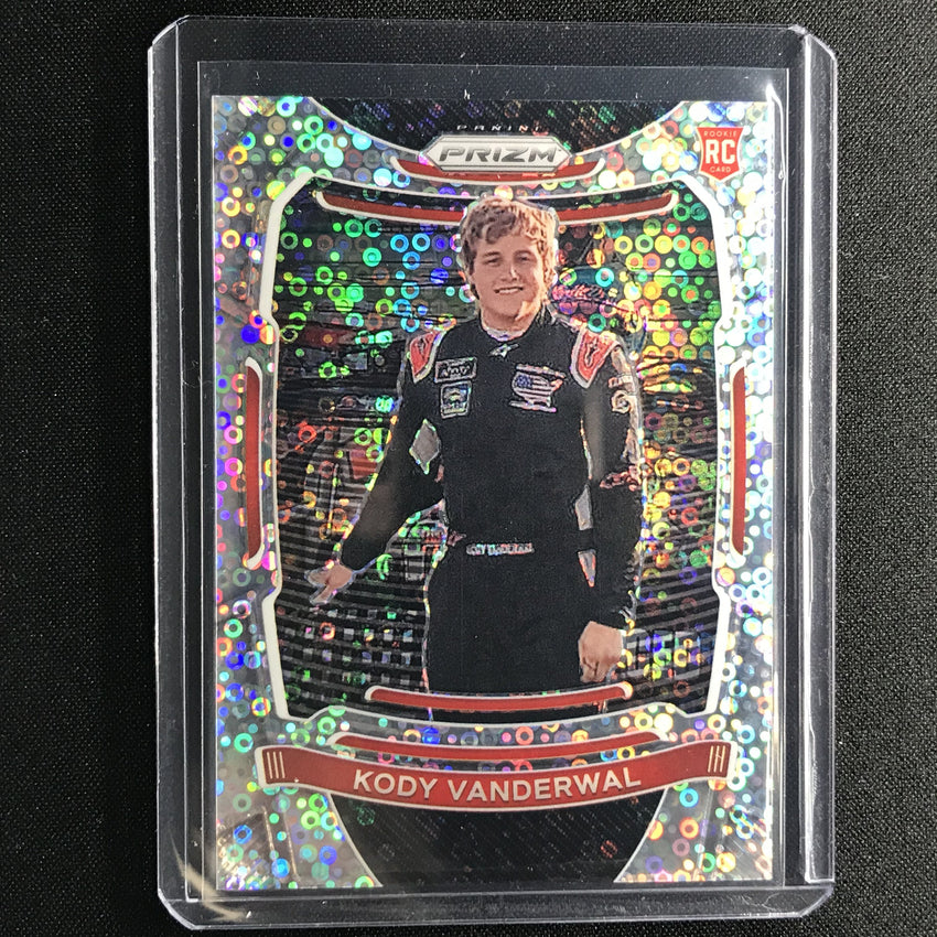 2021 Prizm Racing Kody Vanderwal Rookie Silver Disco 75/75