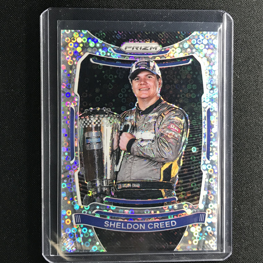 2021 Prizm Racing Sheldon Creed Variation Silver Disco 63/75