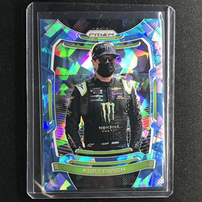 2021 Prizm Racing Kurt Busch Carolina Blue Cracked Ice 16/25