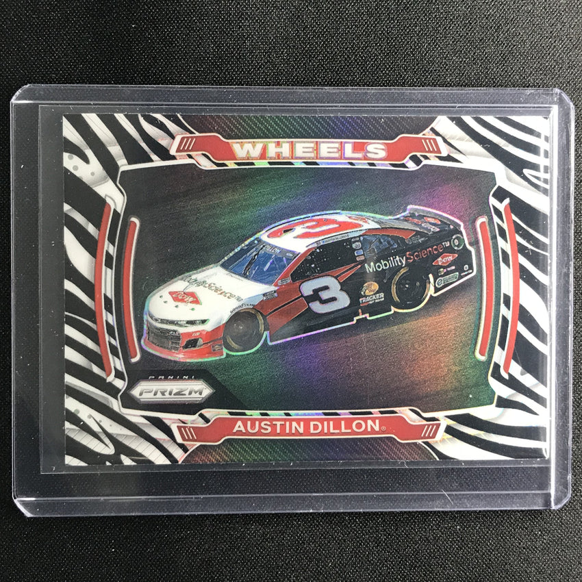 2021 Prizm Racing AUSTIN DILLON Wheels Zebra SSP #70