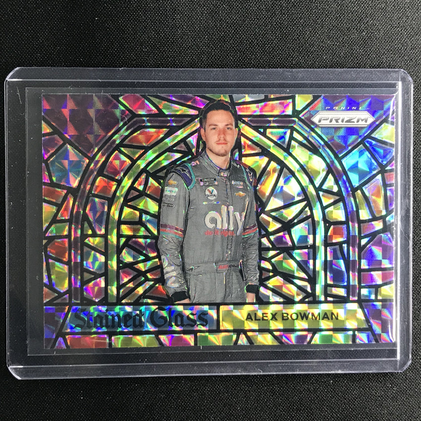 2021 Prizm Racing ALEX BOWMAN Stained Glass SP #24